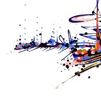 sans titre 
 2018-090. Acrylique sur papier White White Fabriano. 20 x 20 cm. 
2018 – Dominique Vial