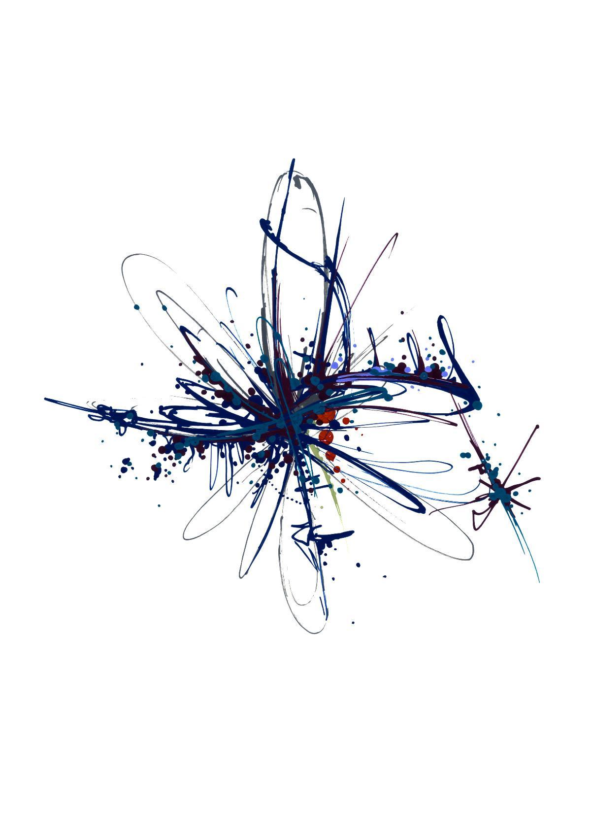 sans titre 
 2018-091. Acrylique sur papier Molotow. 21 x 29.7 cm. 
2018 – Dominique Vial