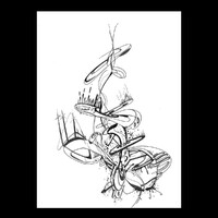 sans titre 
 2019-010. Encre pigmentée et mine de plomb sur papier White White Fabriano. 24 x 32 cm. 
2019 – Dominique Vial