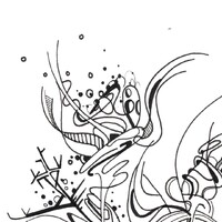 sans titre 
 2019-017. Encre pigmentée sur papier Fabriano. 20.3 x 25.4 cm. 
2019 – Dominique Vial