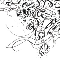 sans titre 
 2019-017. Encre pigmentée sur papier Fabriano. 20.3 x 25.4 cm. 
2019 – Dominique Vial