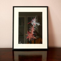 sans titre 
 2019-024. Acrylique sur papier Black Black Fabriano. 24 x 32 cm. 
2019 – Dominique Vial