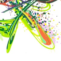 sans titre 
 2019-029. Peinture acrylique sur toile. 41 x 33 cm. 
2019 – Dominique Vial