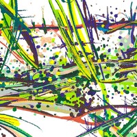 sans titre 
 2019-029. Peinture acrylique sur toile. 41 x 33 cm. 
2019 – Dominique Vial