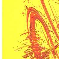 sans titre 
 2019-030. Peinture acrylique sur bois. 22 x 62 cm. 
2019 – Dominique Vial