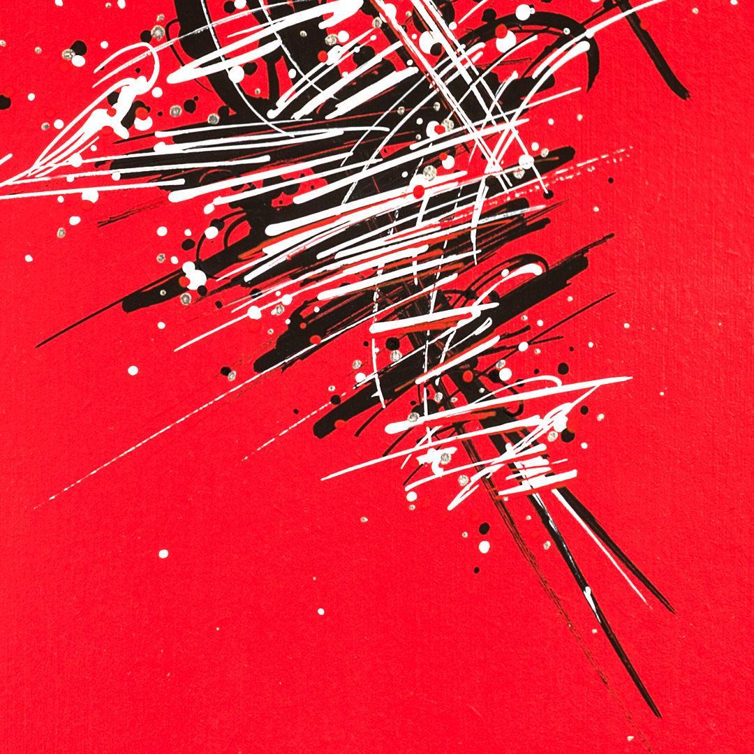 sans titre 
 2019-031. Peinture acrylique sur bois. 22 x 62 cm. 
2019 – Dominique Vial