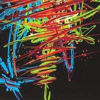 sans titre 
 2019-035. Peinture acrylique sur toile. 33 x 41 cm. 
2019 – Dominique Vial