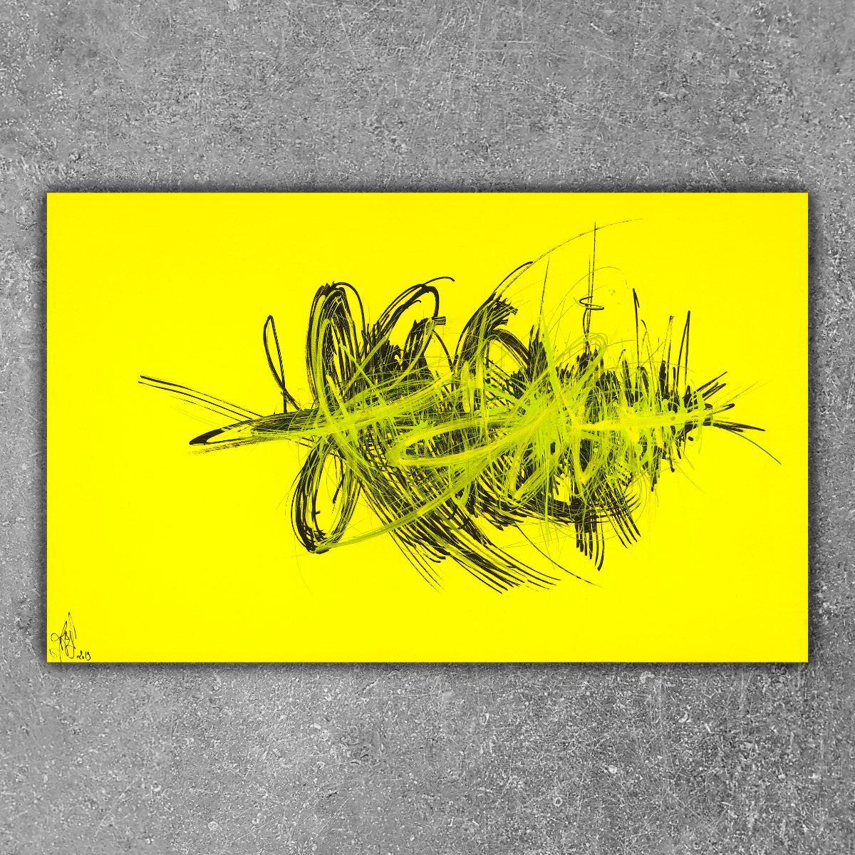 sans titre 
 2019-054. Peinture acrylique sur bois. 65 x 40 cm. 
2019 – Dominique Vial