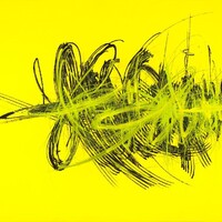 sans titre 
 2019-054. Peinture acrylique sur bois. 65 x 40 cm. 
2019 – Dominique Vial