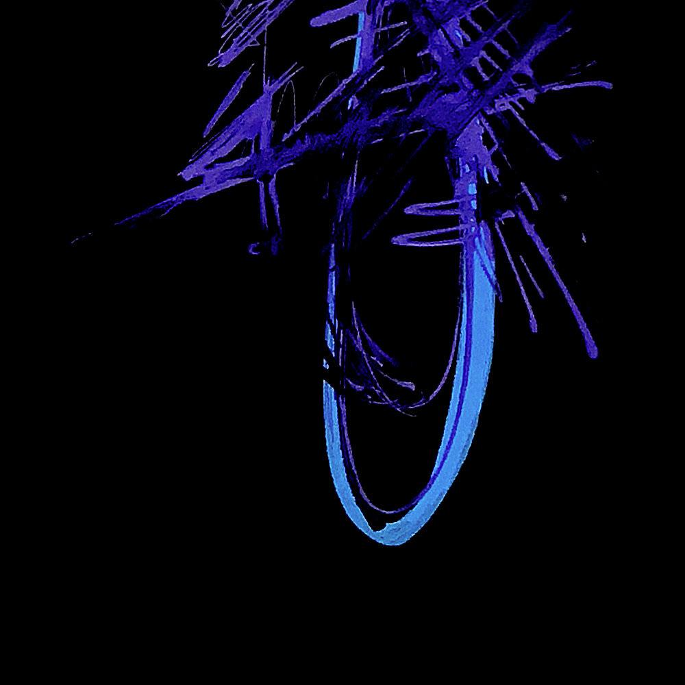 sans titre 
 2019-057. Peinture acrylique sur toile. 30 x 100 cm. 
2019 – Dominique Vial