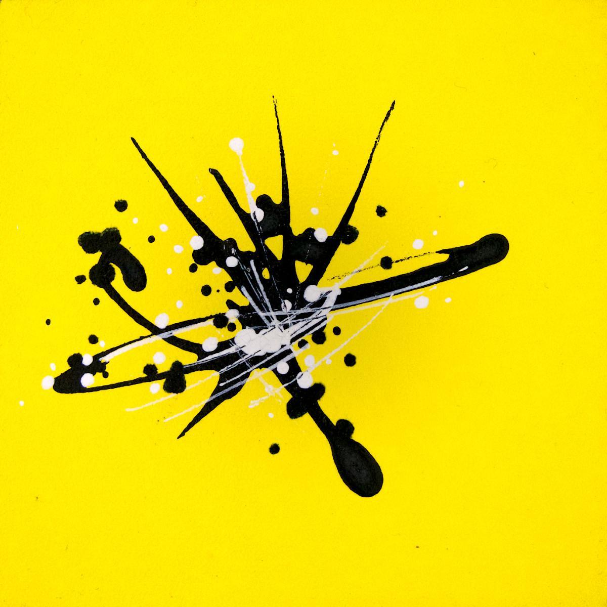 sans titre 
 2019-063. Peinture acrylique sur bois. 10 x 10 cm. 
2019 – Dominique Vial