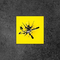 sans titre 
 2019-063. Peinture acrylique sur bois. 10 x 10 cm. 
2019 – Dominique Vial