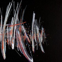 sans titre 
 2019-093. Peinture acrylique sur bois. 66 x 40.4 cm. 
2019 – Dominique Vial