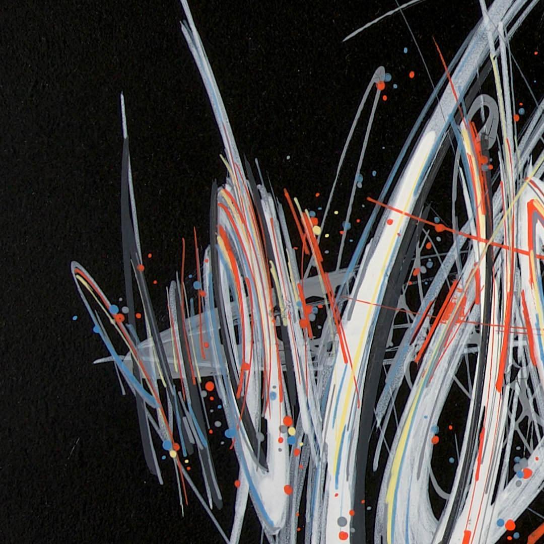 sans titre 
 2019-093. Peinture acrylique sur bois. 66 x 40.4 cm. 
2019 – Dominique Vial