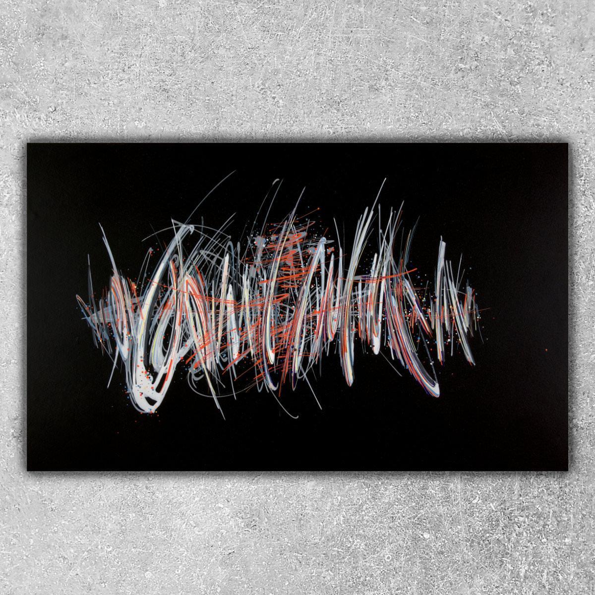 sans titre 
 2019-093. Peinture acrylique sur bois. 66 x 40.4 cm. 
2019 – Dominique Vial