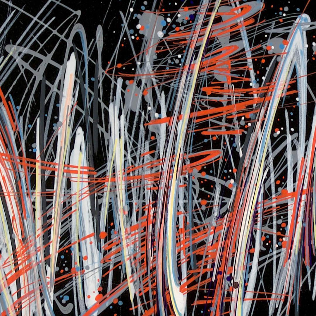 sans titre 
 2019-093. Peinture acrylique sur bois. 66 x 40.4 cm. 
2019 – Dominique Vial