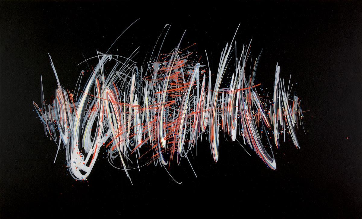 sans titre 
 2019-093. Peinture acrylique sur bois. 66 x 40.4 cm. 
2019 – Dominique Vial