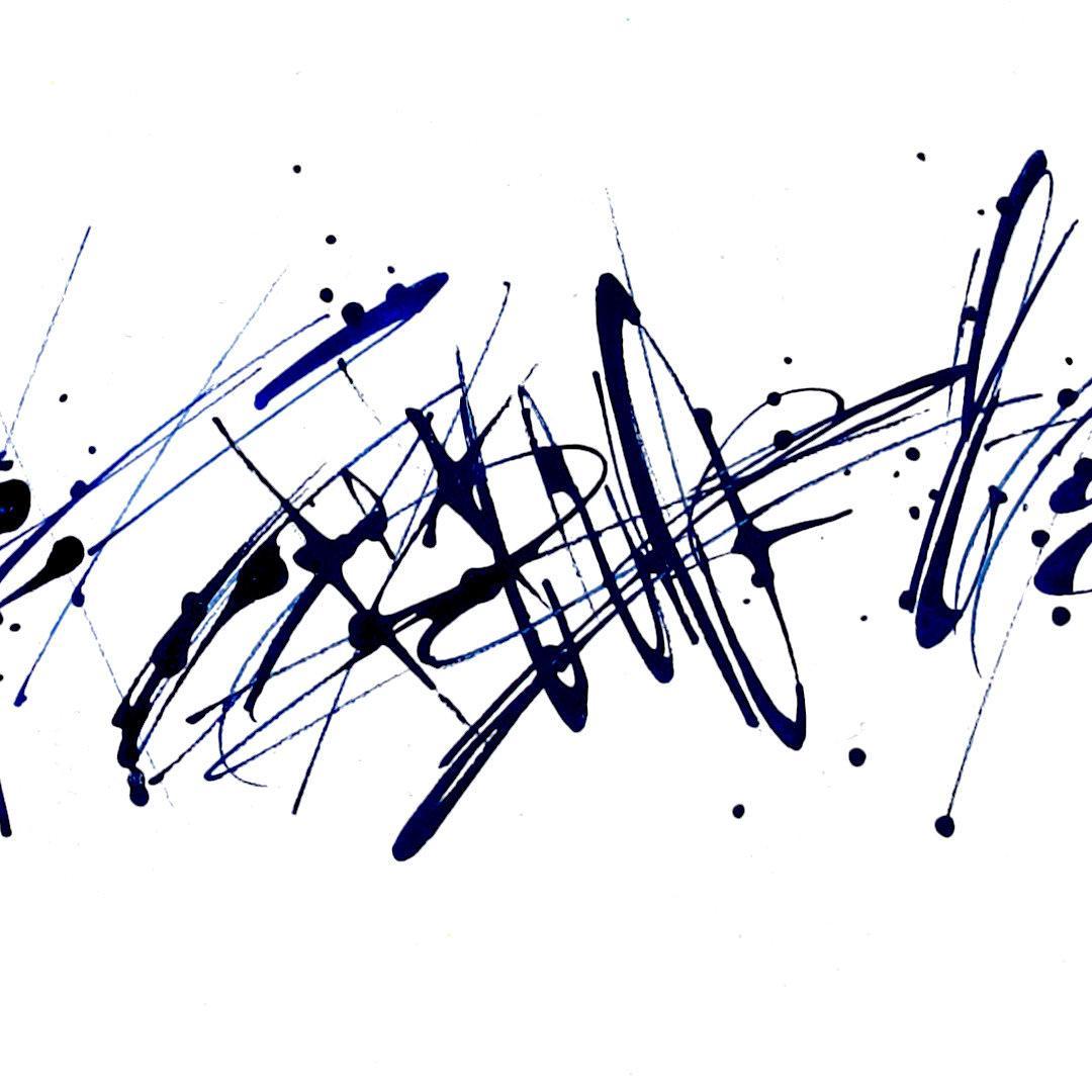 sans titre 
 2019-096. Acrylique sur bois. 60 x 20 cm. 
2019 – Dominique Vial