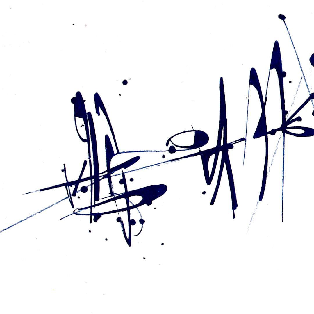 sans titre 
 2019-096. Acrylique sur bois. 60 x 20 cm. 
2019 – Dominique Vial