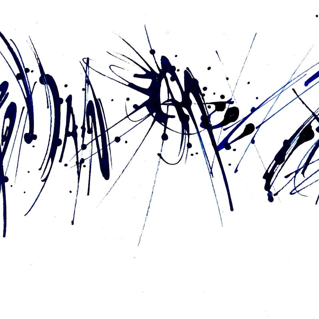 sans titre 
 2019-096. Acrylique sur bois. 60 x 20 cm. 
2019 – Dominique Vial