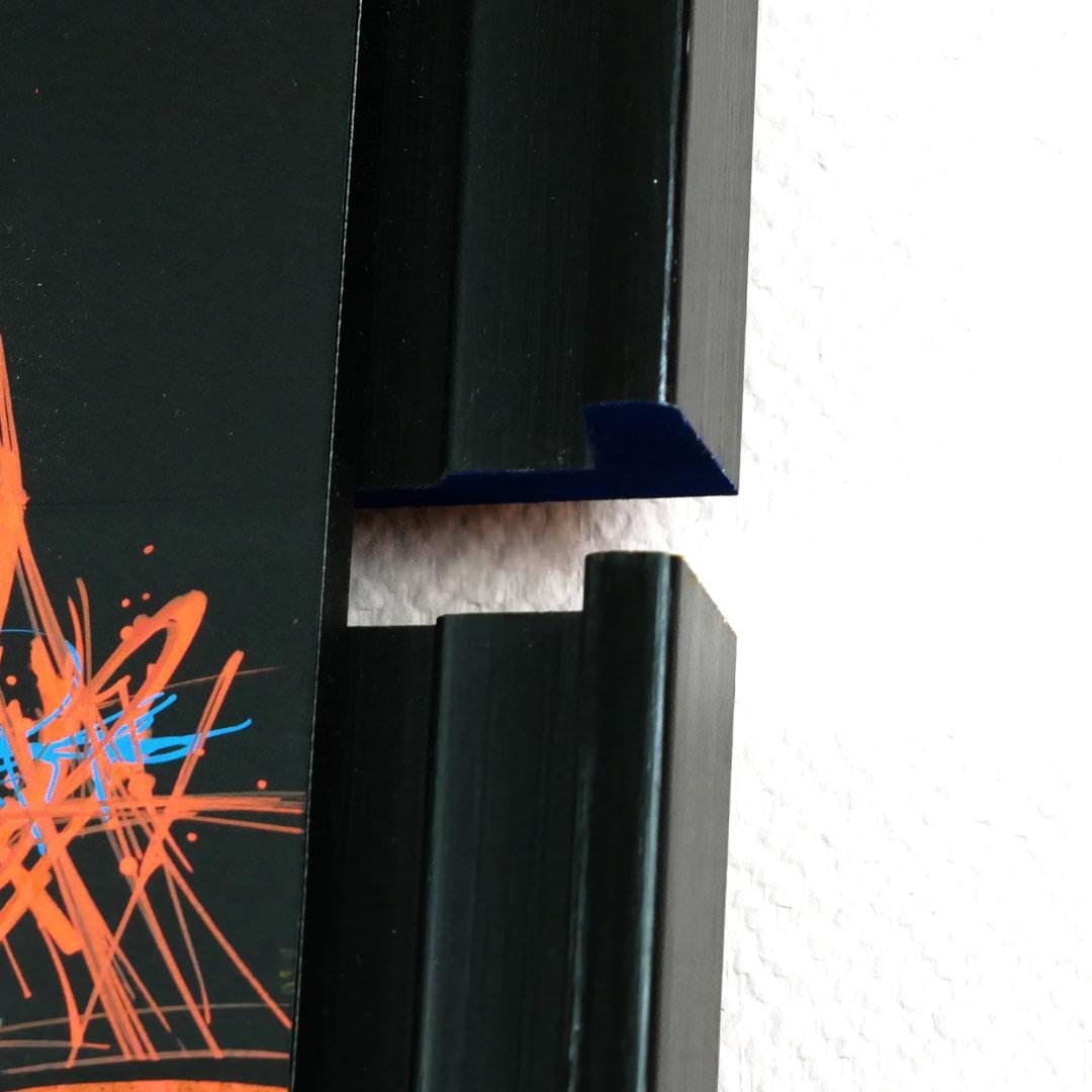 sans titre 
 2020-003. Peinture acrylique sur bois. 30 x 20 cm. 
2020 – Dominique Vial