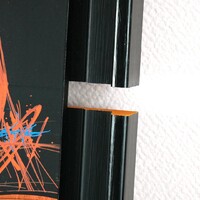 sans titre 
 2020-003. Peinture acrylique sur bois. 30 x 20 cm. 
2020 – Dominique Vial