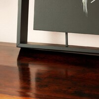 sans titre 
 2020-007. Peinture acrylique sur bois. 50 x 50 cm. 
2020 – Dominique Vial