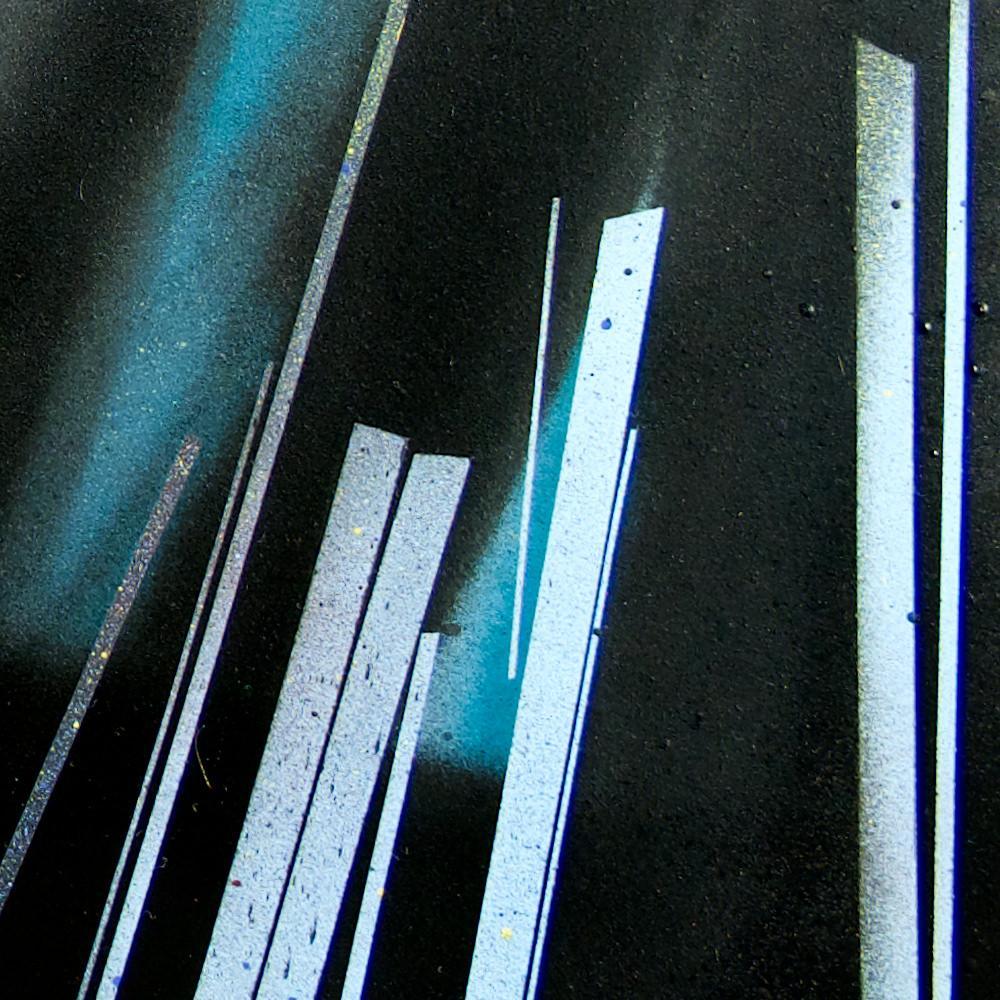 sans titre 
 2021-004. Acrylique sur bois. 81 x 50 cm. 
2021 – Dominique Vial