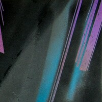 sans titre 
 2021-004. Acrylique sur bois. 81 x 50 cm. 
2021 – Dominique Vial