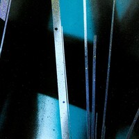 sans titre 
 2021-004. Acrylique sur bois. 81 x 50 cm. 
2021 – Dominique Vial