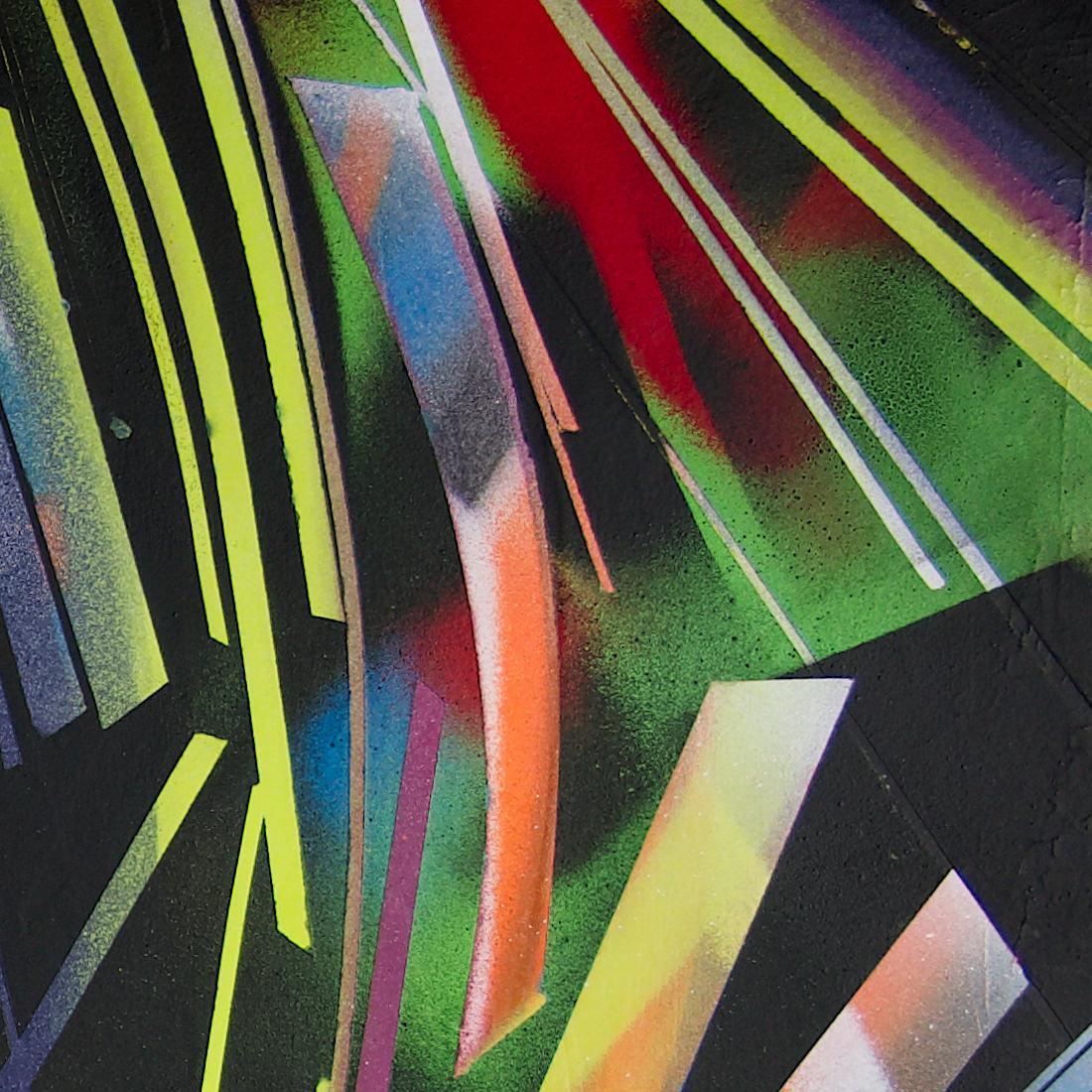 sans titre 
 2021-005. Acrylique sur bois. 80 x 50 cm. 
2021 – Dominique Vial