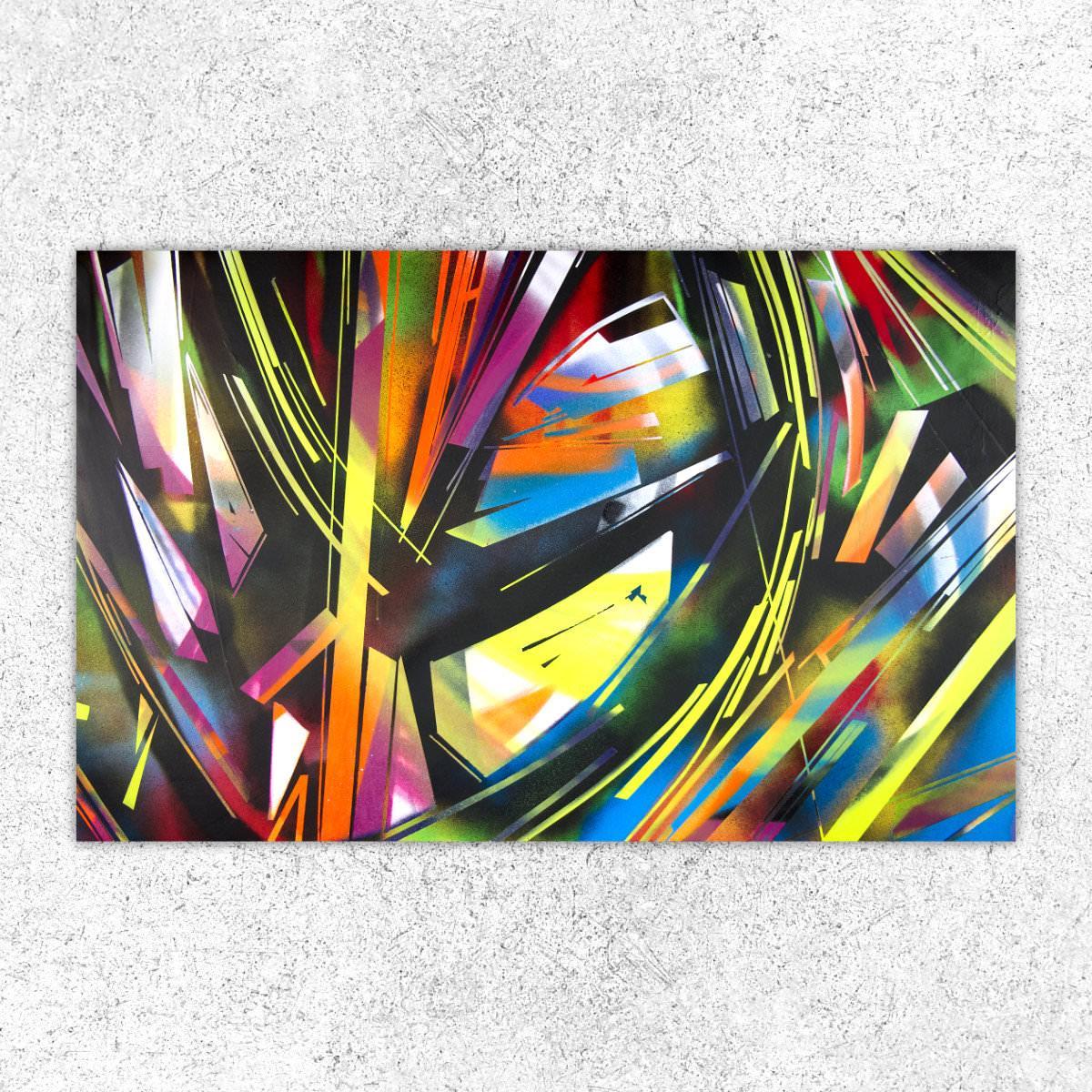 sans titre 
 2021-005. Acrylique sur bois. 80 x 50 cm. 
2021 – Dominique Vial