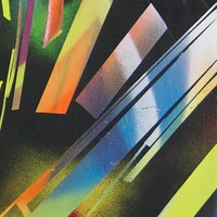 sans titre 
 2021-005. Acrylique sur bois. 80 x 50 cm. 
2021 – Dominique Vial