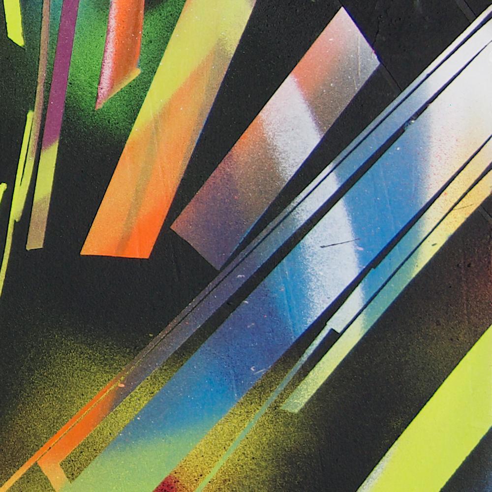 sans titre 
 2021-005. Acrylique sur bois. 80 x 50 cm. 
2021 – Dominique Vial