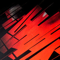 sans titre 
 2023-001. Acrylique et émulsion vinylique sur bois. 90 x 90 cm. 
2023 – Dominique Vial