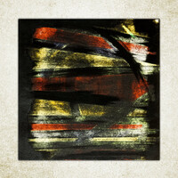 sans titre 
 2023-002. Acrylique et émulsion vinylique sur bois. 40 x 40 cm. 
2023 – Dominique Vial