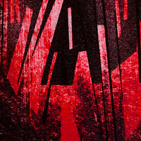 sans titre 
 2023-004. Acrylique et encres à alcool sur bois. 20 x 20 cm. 
2023 – Dominique Vial