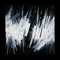 sans titre 
 2023-005. Acrylique et encres à alcool sur bois. 20 x 20 cm. 
2023 – Dominique Vial