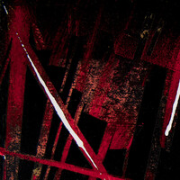 sans titre 
 2023-007. Acrylique et encres à alcool sur bois. 20 x 20 cm. 
2023 – Dominique Vial