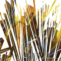 sans titre 
 2024-01. Acrylique, encres à alcool et émulsion vinylique sur bois. 80 x 40 cm. 
2024 – Dominique Vial