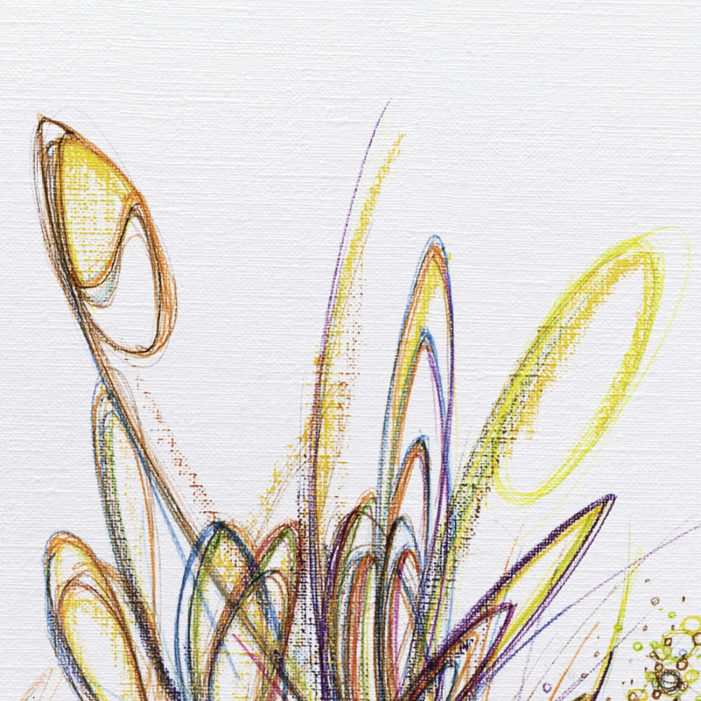 sans titre 
 2024-03. Bic, encre pigmentée et encre solidifiée sur papier huile Figueras Canson. 24 x 33 cm. 
2024 – Dominique Vial