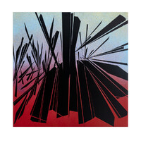 sans titre 
 2025-07. Acrylique sur bois. 50 x 50 cm. 
2025 – Dominique Vial